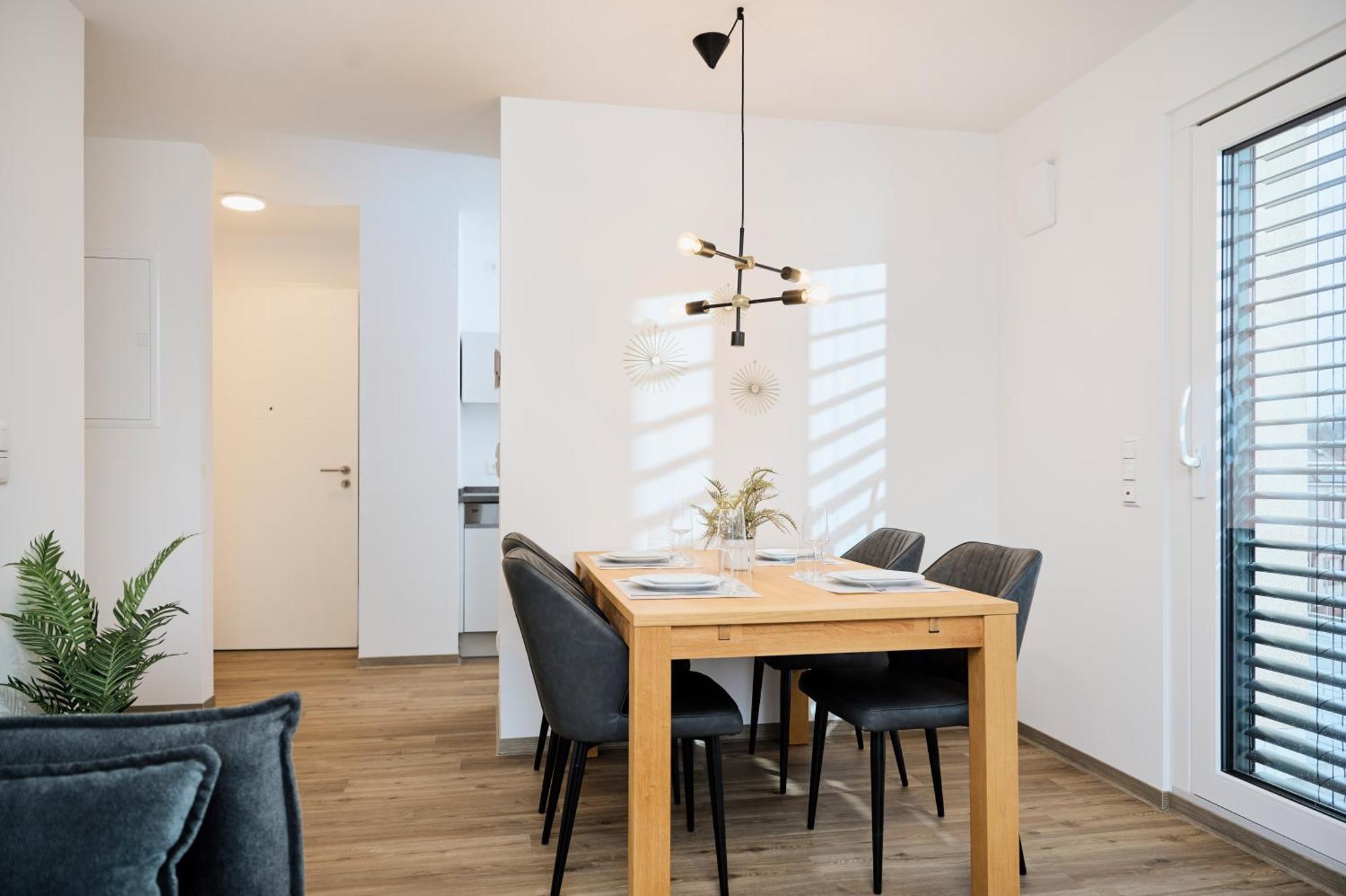 Moderne Apartments Mit Highspeed-Wlan Und Gratis-Tiefgarage Ihr Perfekter Rueckzugsort Nahe Dem Zentrum Und Der Therme I Barrierearm Bad Kissingen Exterior photo