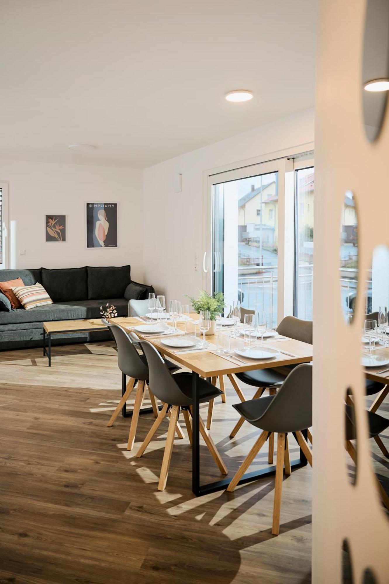 Moderne Apartments Mit Highspeed-Wlan Und Gratis-Tiefgarage Ihr Perfekter Rueckzugsort Nahe Dem Zentrum Und Der Therme I Barrierearm Bad Kissingen Exterior photo
