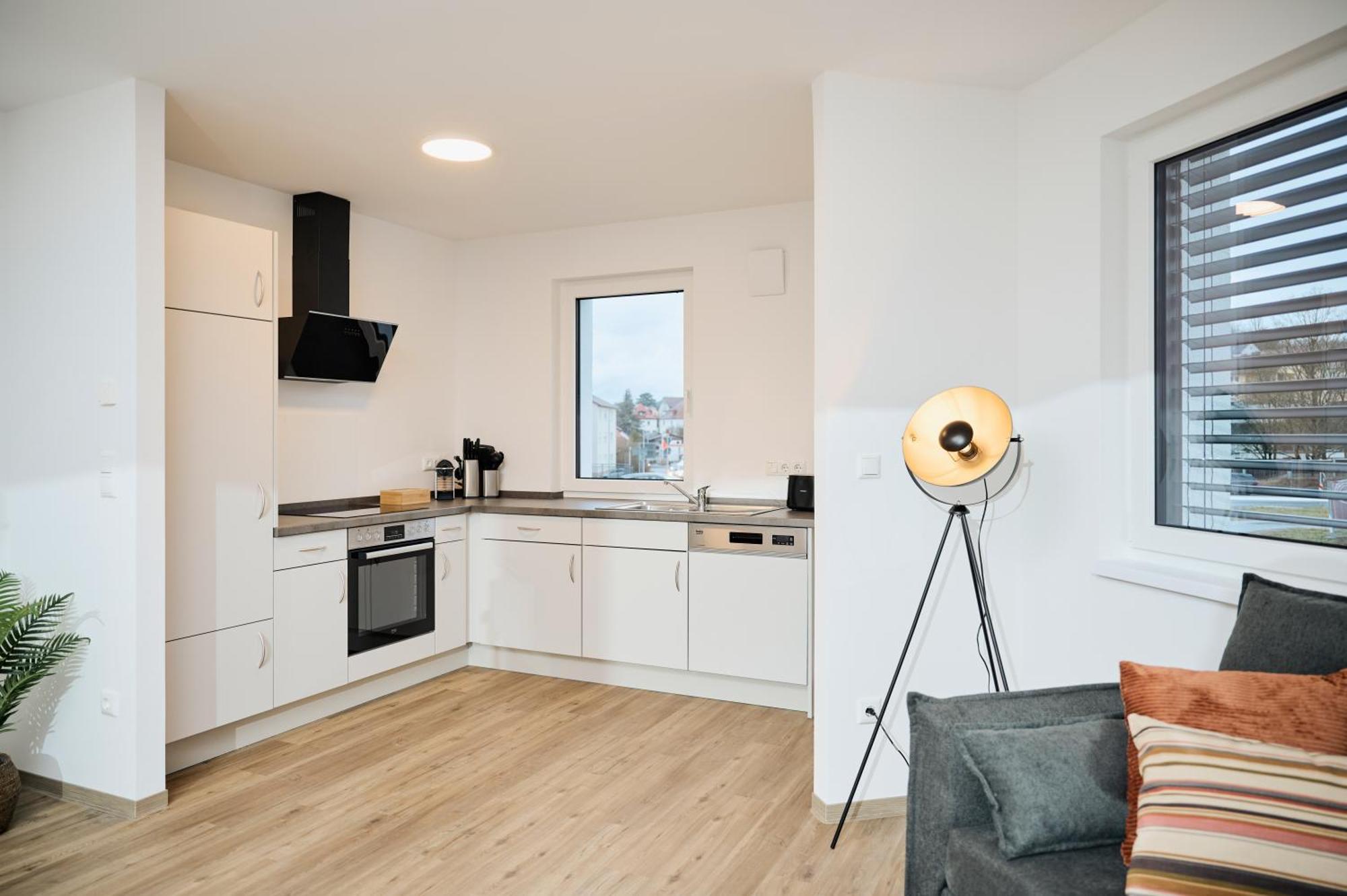 Moderne Apartments Mit Highspeed-Wlan Und Gratis-Tiefgarage Ihr Perfekter Rueckzugsort Nahe Dem Zentrum Und Der Therme I Barrierearm Bad Kissingen Exterior photo